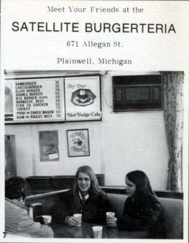 Satellite Burgerteria (Schwarzs Chuck Wagon, Charlies Chuck Wagon) - 1973 Ad